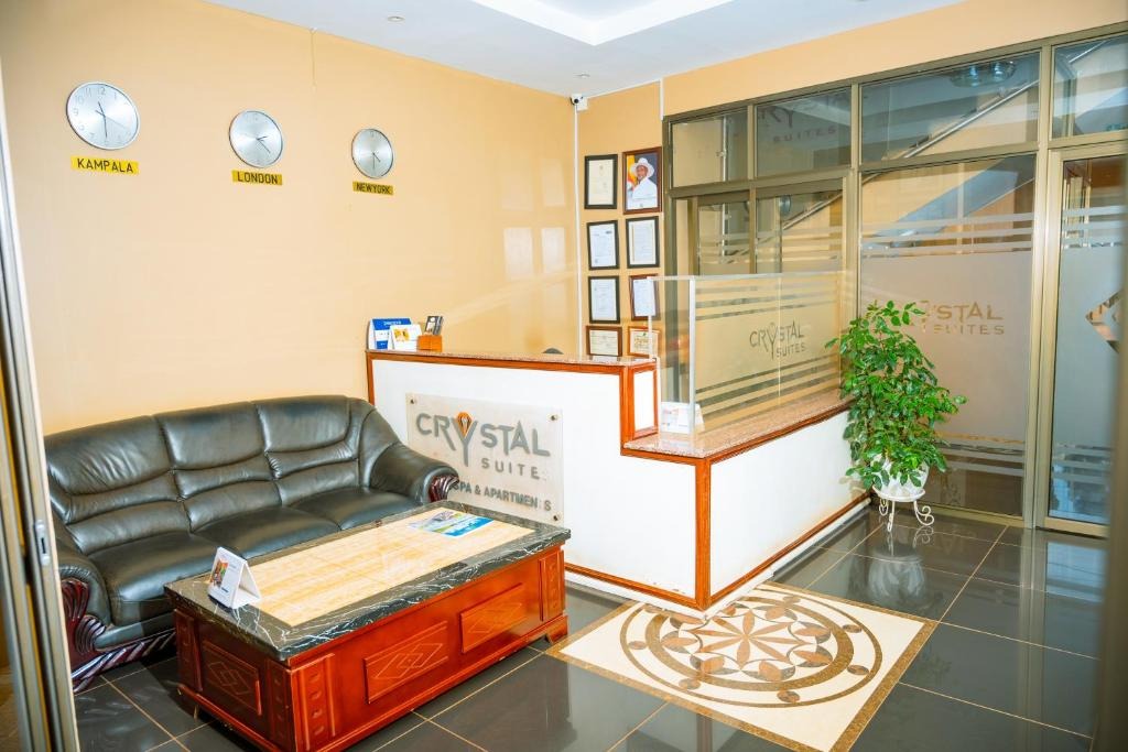 Front Desk Photo Crystal Suites & Apartments Kampala Central Region