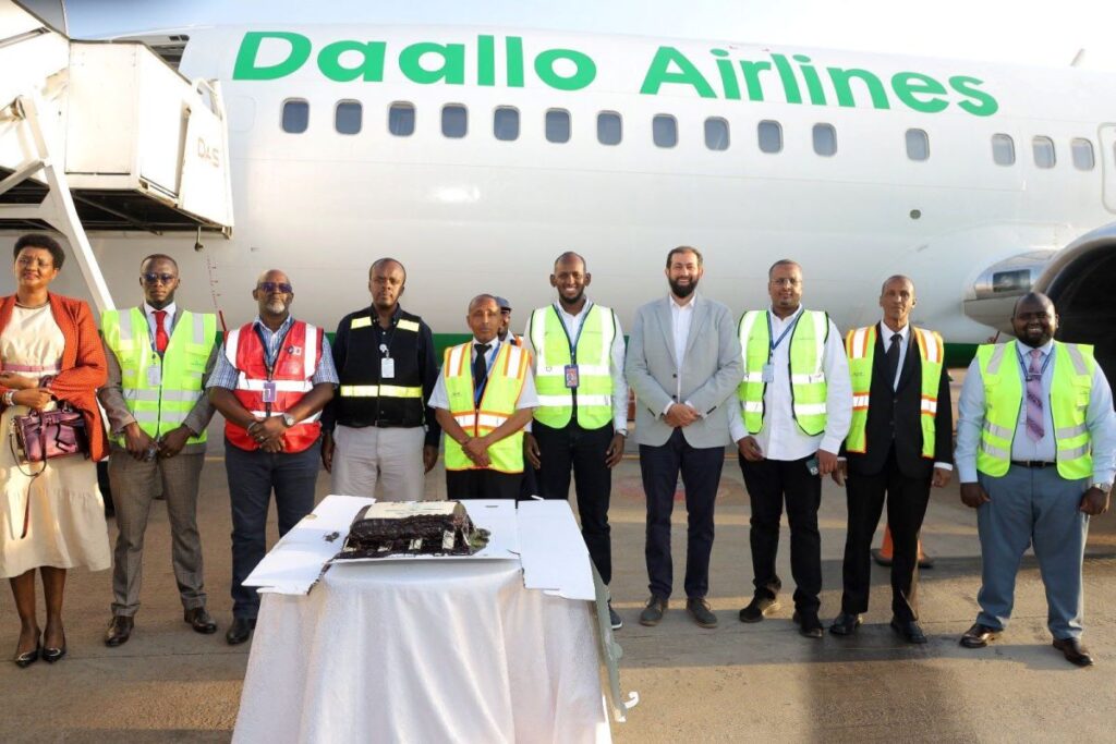 Daallo Airlines launches three weekly flights from Entebbe to Nairobi, boosting regional connectivity