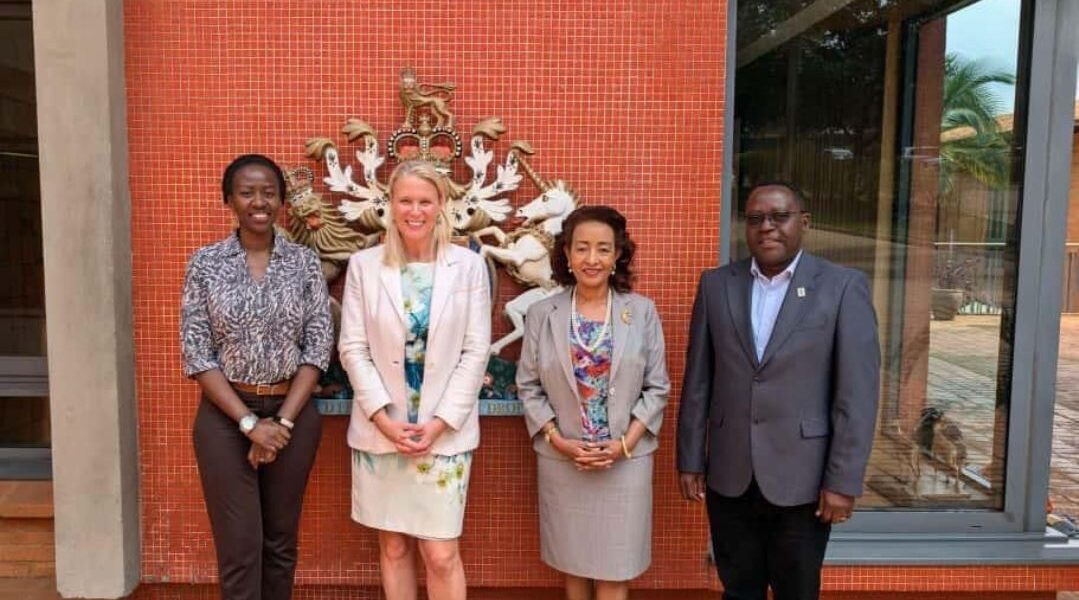 The Uganda Tourism Association (UTA), under the leadership of President Mrs. Yogi Biriggwa, alongside Secretary General Mr. Peter Mwanja and Treasurer Ms. Monalisa Aman, met strategically with the British High Commissioner to Uganda, H.E. Lisa Chesney MBE, to discuss ways to enhance tourism ties between Uganda and the United Kingdom (UK)