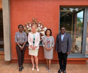 The Uganda Tourism Association (UTA), under the leadership of President Mrs. Yogi Biriggwa, alongside Secretary General Mr. Peter Mwanja and Treasurer Ms. Monalisa Aman, met strategically with the British High Commissioner to Uganda, H.E. Lisa Chesney MBE, to discuss ways to enhance tourism ties between Uganda and the United Kingdom (UK)
