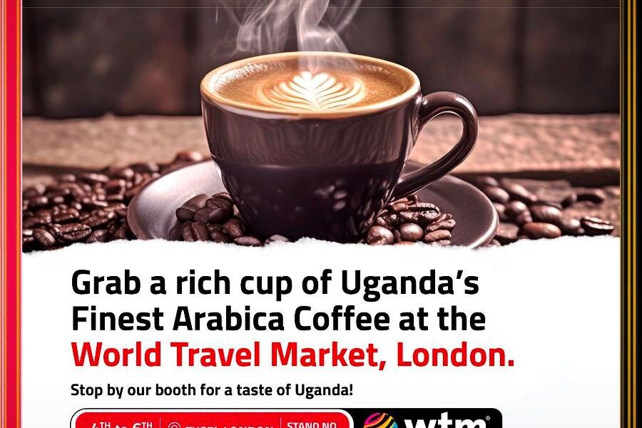 Taste Uganda’s finest high-altitude Arabica coffee at the World Travel Market set to happen in London from 4th to 6th November, 2025