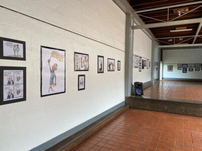 Photograph taken from Makerere Art Gallery in Kampala, Uganda