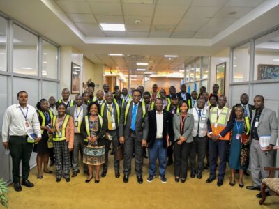 Group photograph taken during the National Air Transport Facilitation Committee (NATFC) meeting at Entebbe International Airport, Entebbe, Uganda, which took place on 29th October, 2025