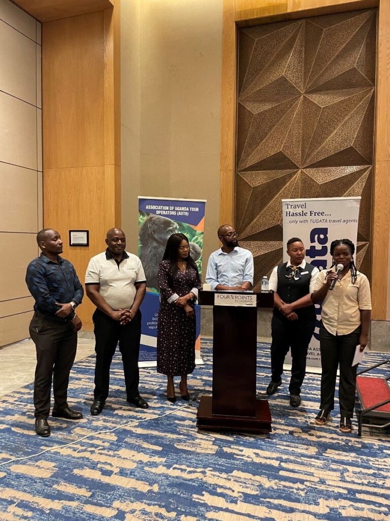 Photograph taken during the launch of daily flights from Nairobi Wilson to Entebbe, Uganda, via Kisumu by Kenyan airline Safarilink , starting December 15th, 2025