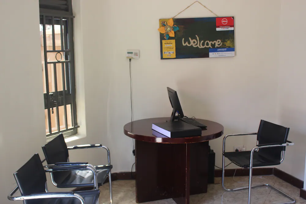 Front Desk Photo Baranko Villa Homestay, Fort Portal, Western Region, Uganda