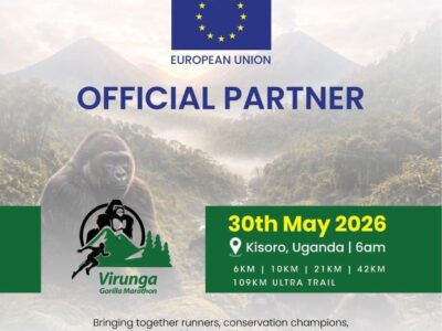 The Virunga Gorilla Marathon recently announced the collaboration with the EU delegation to Uganda for the highly anticipated 3rd Edition of the Virunga Gorilla Marathon in 2026