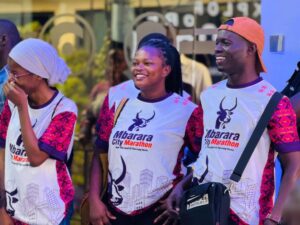Rocking the official Mbarara City Marathon gear! These iconic Ankole longhorn designs are your ticket to the March 28 race, only UGX 60,000 for kit + transport + guided tours. Secure yours and join the Explore Ankole movement