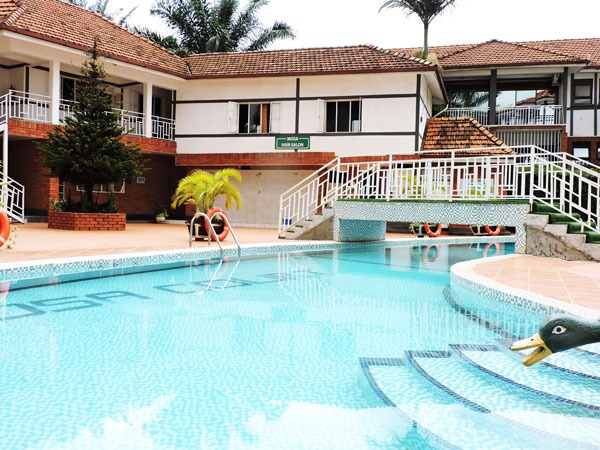 Outdoor swimming pool Photo Mosa Courts Suites Apartment Kampala Central Region
