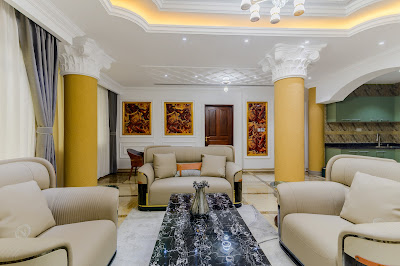 Living area Fountain Palace Hotel & Suites Kampala Uganda Central Region