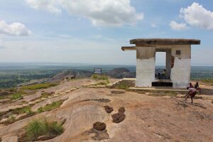 Photograph taken from the top of Kagulu Hill in Buyende district, Eastern Uganda