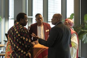 Ugandan tourism stakeholders engage in lively B2B networking at the inaugural Uganda Tourism Symposium in Copenhagen.