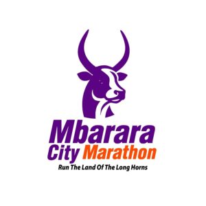 Official logo of the Mbarara City Marathon, an event branded “Run the Land of the Long Horns,” recently cancelled due to safety, regulatory, and environmental challenges