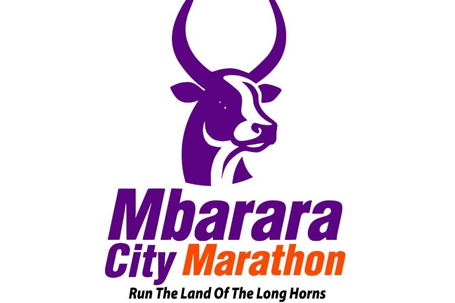 Official logo of the Mbarara City Marathon, an event branded “Run the Land of the Long Horns,” recently cancelled due to safety, regulatory, and environmental challenges