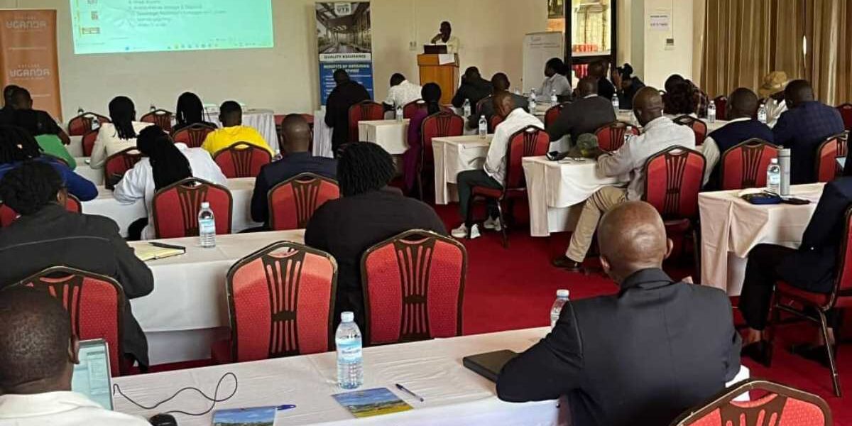 Hotel directors, managers, and hospitality stakeholders attentively participate in the Uganda Tourism Board’s training workshop on quality assurance and star rating systems