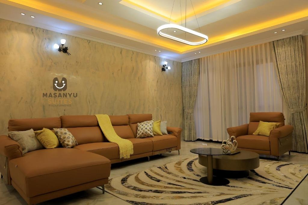 Living area Photo Masanyu Suites Kampala Uganda Central Region