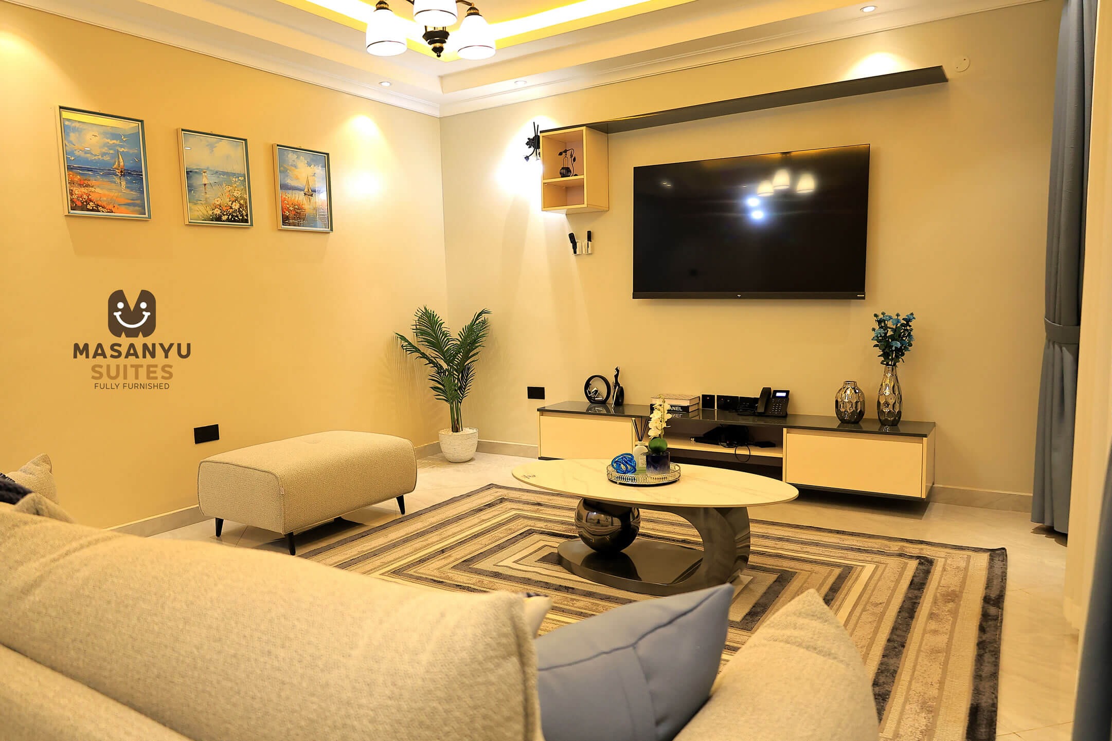 Living area Photo Masanyu Suites Kampala Uganda Central Region 1