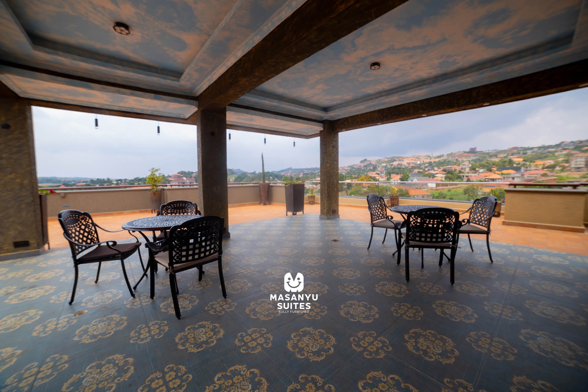 Terrace Restaurant Photo Masanyu Suites Kampala Uganda Central Region