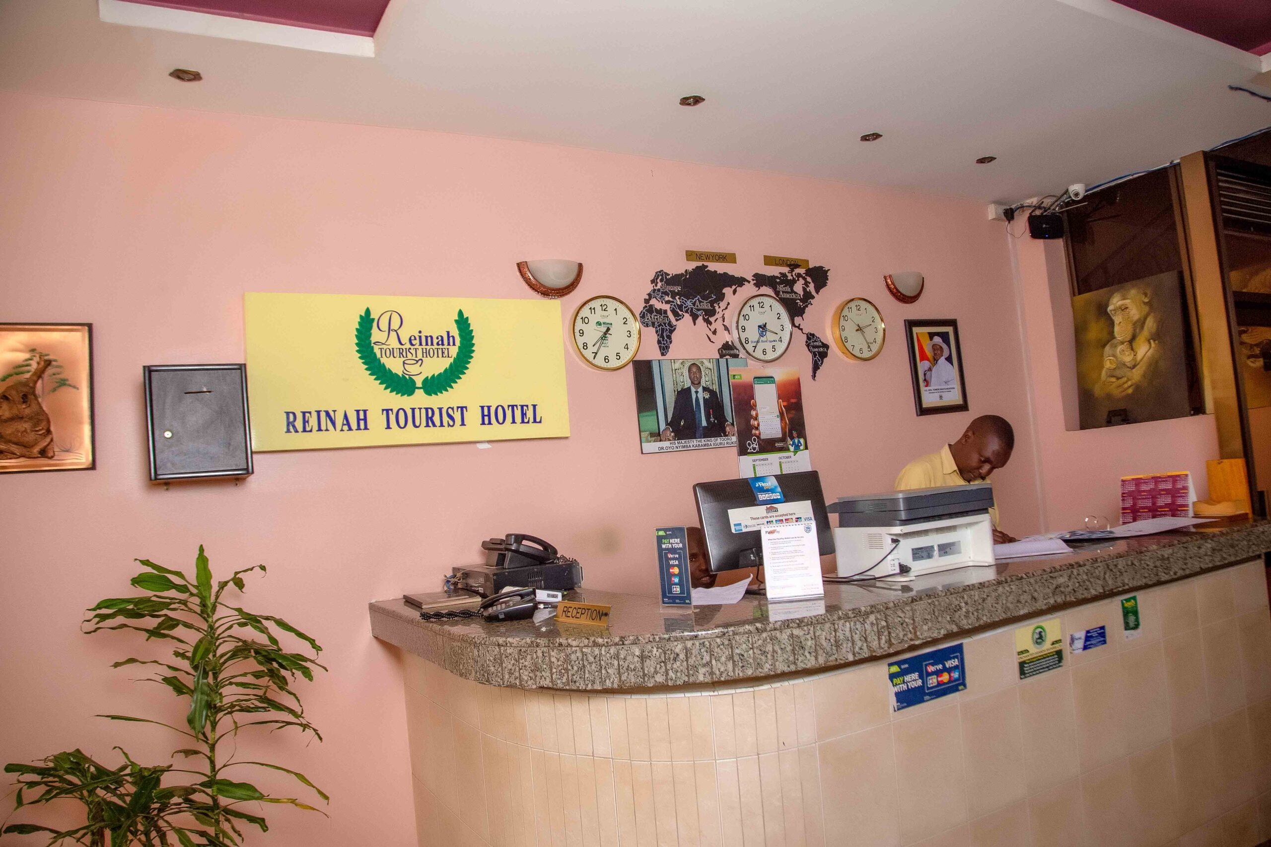 Reception Photo Reinah Tourist Hotel Fort Portal Uganda Western Region 1