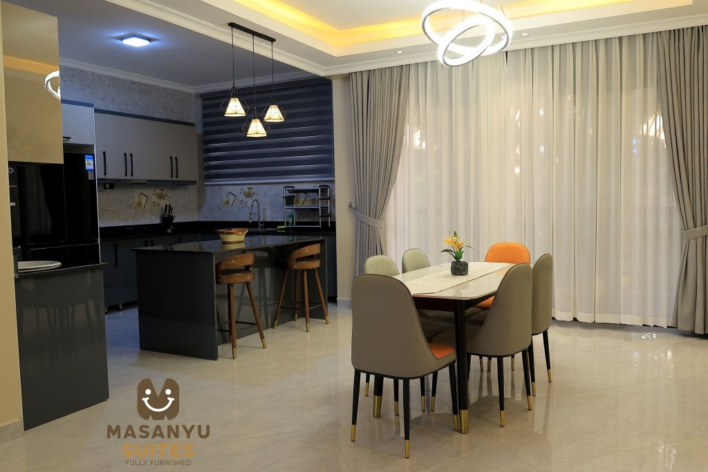 Dining area Photo Masanyu Suites Kampala Uganda Central Region 1