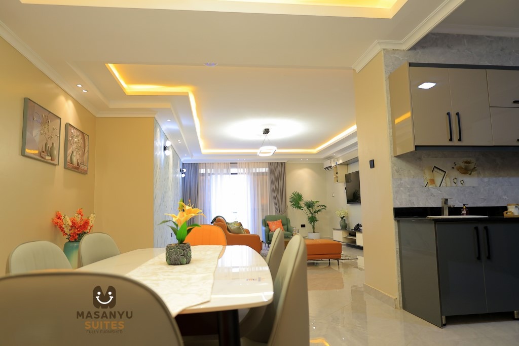 Dining area Photo Masanyu Suites Kampala Uganda Central Region