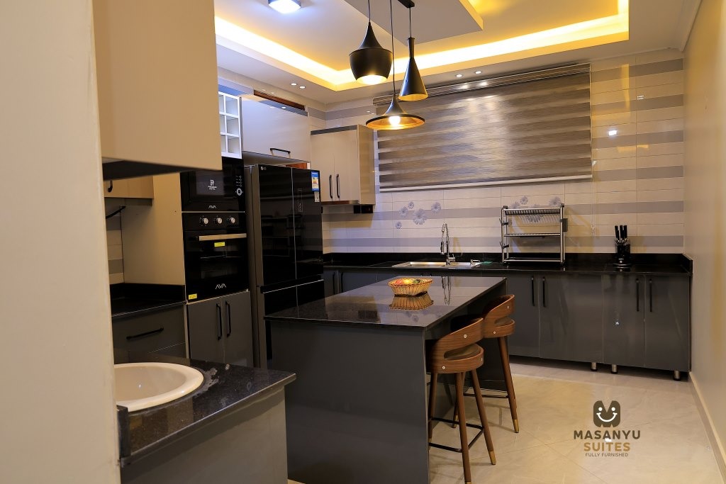 Kitchen Photo Masanyu Suites Kampala Uganda Central Region 1