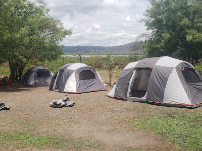 Camping Tents Photo Arra Fishing Lodge Adjumani, Northern Region, Uganda