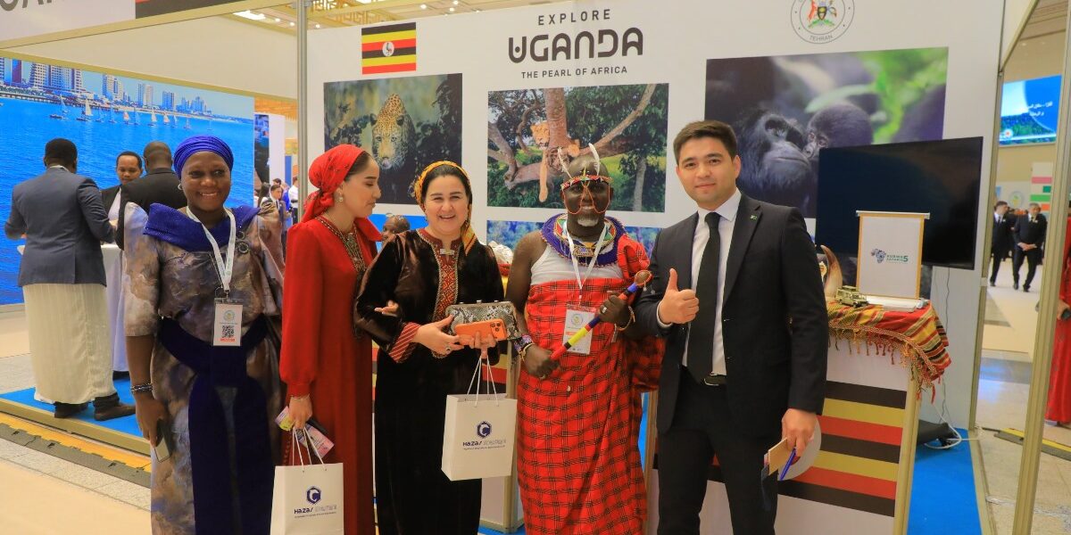 Uganda’s exhibition team showcases the country’s rich cultural heritage and wildlife attractions at the Turkmen Travel Expo 2026, promoting the “Explore Uganda - The Pearl of Africa” tourism campaign to international visitors