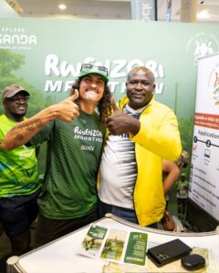 Uganda’s tourism promotion in full swing at the Two Oceans Marathon expo in Cape Town