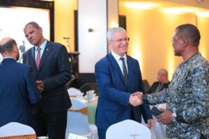 Networking moments at the "Back to the Source: The Nile" documentary premiere. Tourism stakeholders, diplomats, and industry leaders came together to support Uganda’s conservation message and growing tourism sector