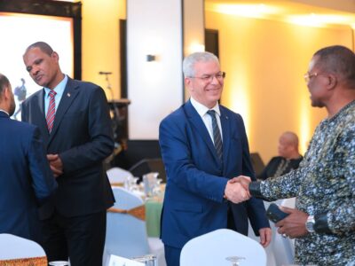 Networking moments at the "Back to the Source: The Nile" documentary premiere. Tourism stakeholders, diplomats, and industry leaders came together to support Uganda’s conservation message and growing tourism sector