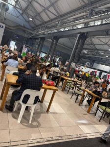 Business and networking in full swing inside the bustling main hall at Africa’s Travel Indaba 2026, where thousands of tourism stakeholders gathered to drive African trade and tourism growth.