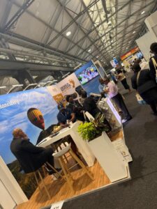 Regional tourism boards, including Uganda and neighboring destinations, draw massive crowds at the trade floor during Africa’s Travel Indaba 2026.