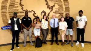 Travel professionals from South Africa, Namibia, Botswana, and Zimbabwe during their familiarization trip in Uganda