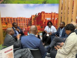 The delegation is networking with international buyers to position Uganda as a preferred host for meetings, incentives, conferences, and exhibitions