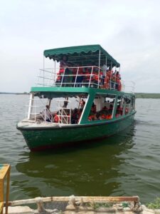 The boat cruise on the kazinga Channel is a great experience which enables you view different wildlife and bird species including hippos, buffaloes and birds