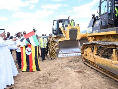 President Yoweri Museveni (centre) and dignitaries from Uganda and the United Arab Emirates officially launch the construction of Kidepo International Airport in Karenga District on June 5th, 2026 President Yoweri Museveni (centre) and dignitaries from Uganda and the United Arab Emirates officially launch the construction of Kidepo International Airport in Karenga District on June 5th, 2026