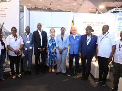 Ugandan officials and dignitaries pose for a commemorative photo at the successful launch of Uganda’s first national coffee brand at World of Coffee Brussels 2026 Ugandan officials and dignitaries pose for a commemorative photo at the successful launch of Uganda’s first national coffee brand at World of Coffee Brussels 2026