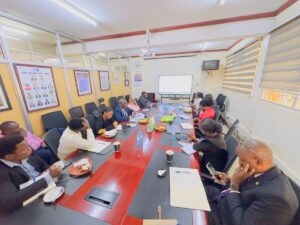 Members of the National Organizing Committee meet at PSF Uganda headquarters to finalize preparations for the 5th Uganda-Kenya Coast Tourism & Innovation Summit, scheduled for 26th-27th October 2026 in Mombasa