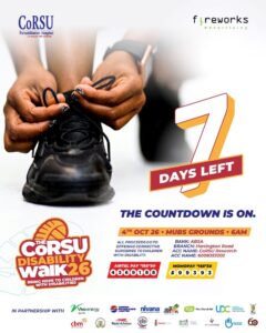 The CoRSU Disability Walk 2026