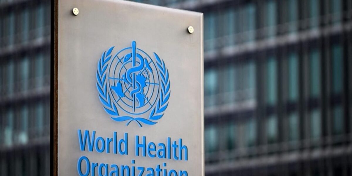 The World Health Organization logo and plaque. WHO has confirmed the end of Uganda’s 2026 Ebola outbreak