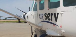 Air Serv aircraft operating from Entebbe across the African Great Lakes region