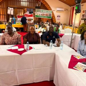 Participants seated during the Stakeholder Policy Dialogue on Cultural Enterprises for Women from Uganda’s Indigenous Minority Groups at Kampala Kolping Hotel