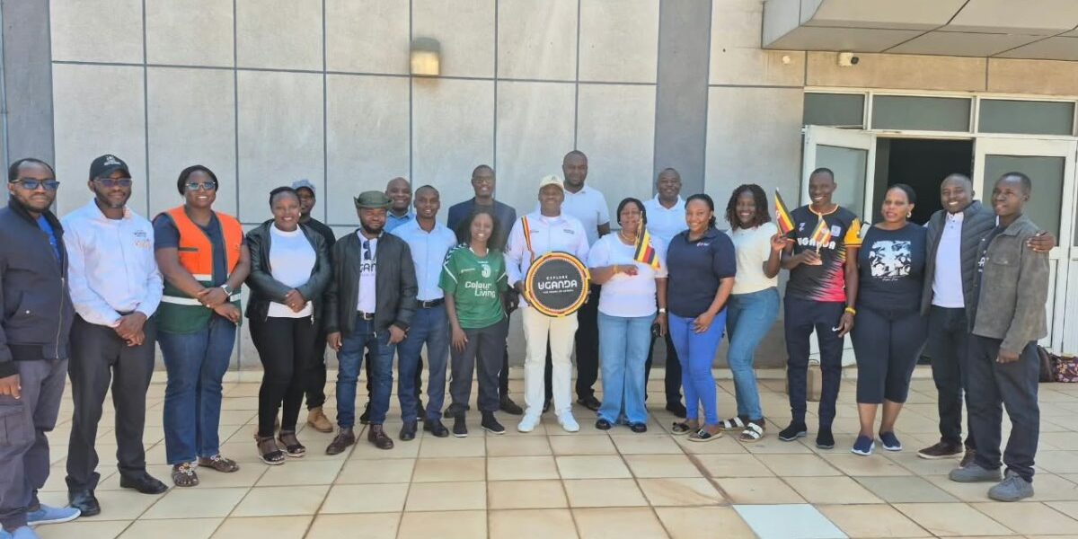 Participants and stakeholders of the second cohort of East African Community (EAC) Hotel Assessors pose for a group photo during the training programme at the Hotel and Tourism Training College in Jinja City. The initiative, running until 4th December, strengthens Uganda’s capacity for hotel grading and classification